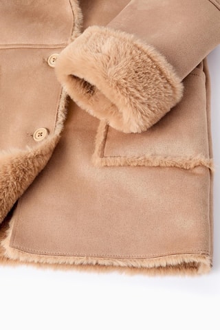 Manteau à capuche - Beige