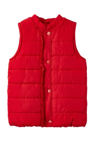 Doudoune sans manches - Rouge