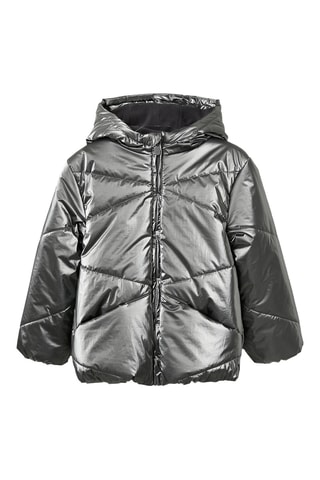 Doudoune à capuche - Gris foncé