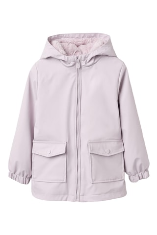 Parka à capuche - Mauve