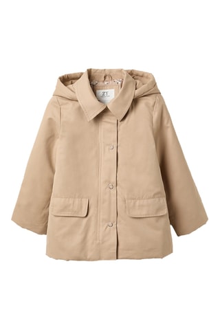 Veste à capuche - Beige
