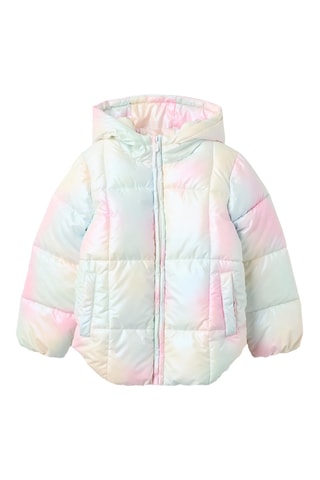Doudoune tie and dye - Blanc
