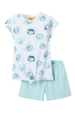Pyjama Snoopy et les Peanuts - Blanc