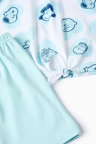 Pyjama Snoopy et les Peanuts - Blanc