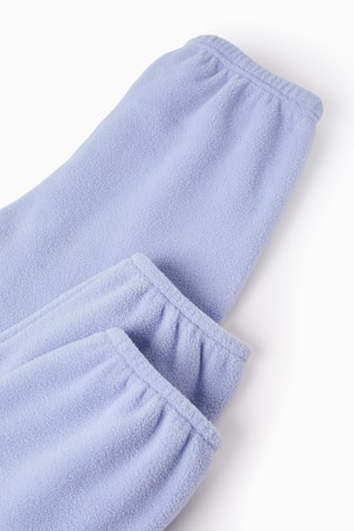 Pyjama polaire - Rose et ciel