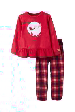 Pyjama polaire - Rouge