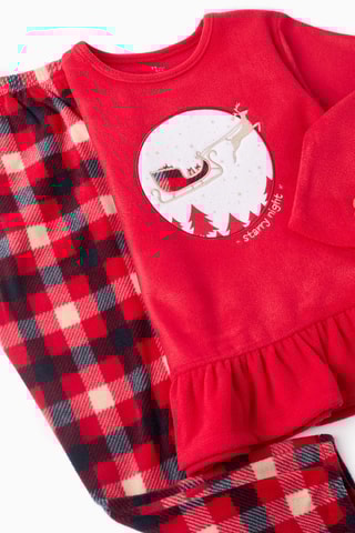 Pyjama polaire - Rouge