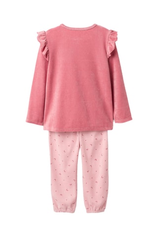 Pyjama en velours - Rose