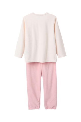 Pyjama en velours - Beige clair