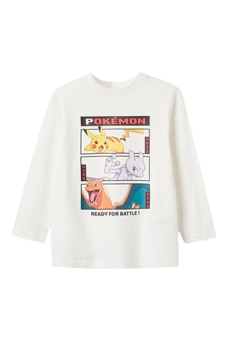 T-shirt Pokémon - Wit