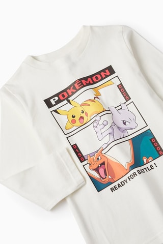 T-shirt Pokémon - Wit