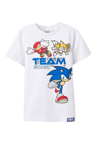 T-shirt Sonic - Blanc