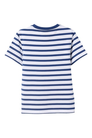 T-shirt Snoopy Snoopy et les Peanuts - Bleu marine et blanc