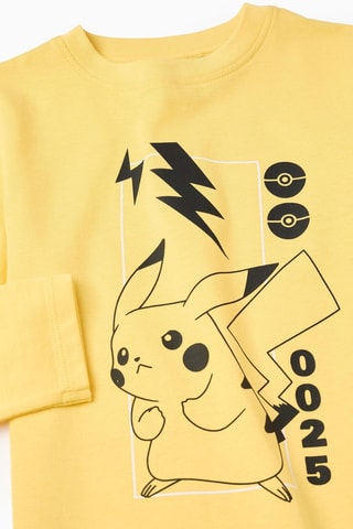 T-shirt Pikachu Pokémon - Geel