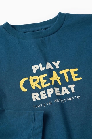 T-shirt - Donkerblauw