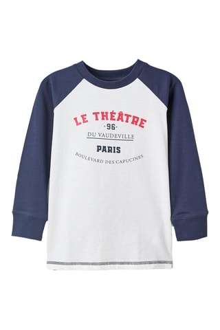 T-shirt - Bleu foncé