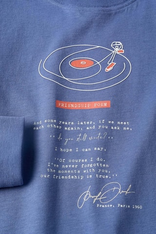 T-shirt - Bleu-gris