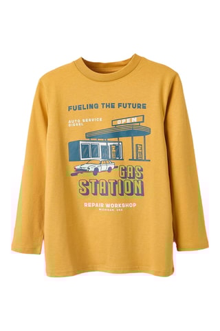 T-shirt - Geel