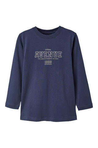 T-shirt - Donkerblauw