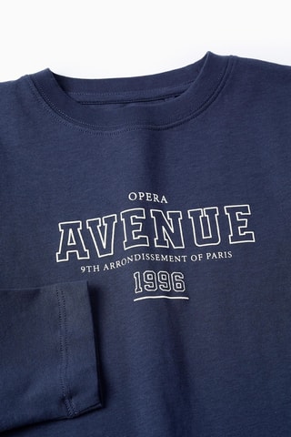 T-shirt - Donkerblauw