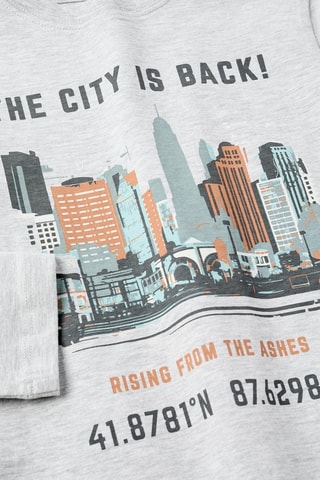 T-shirt - lichtgrijs