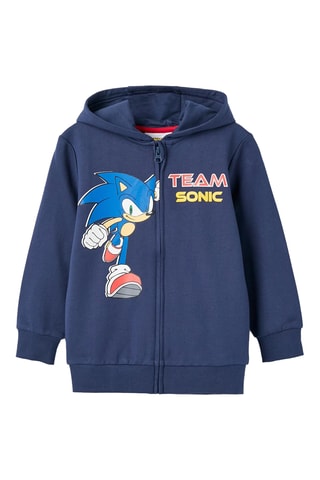Fleece Sweater Sonic - Marineblauw