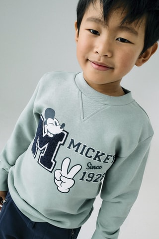 Sweater Mickey Disney - Lichtgroen 