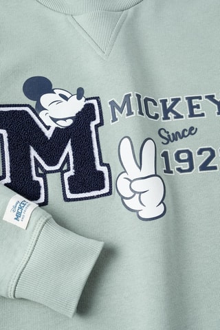 Sweater Mickey Disney - Lichtgroen 