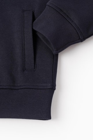 Fleece Sweater - Marineblauw