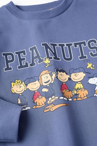 Sweater Snoopy en The Peanuts - Indigoblauw 