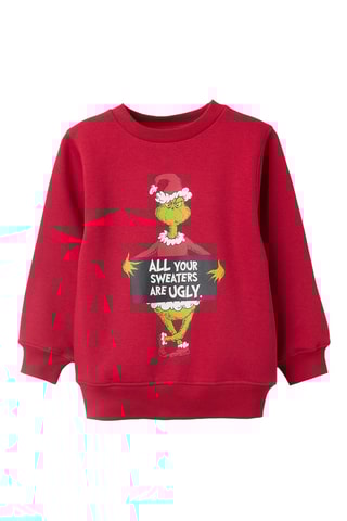 Sweater The Grinch - Rood