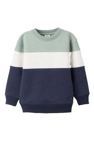 Fleece sweater - Zeegroen