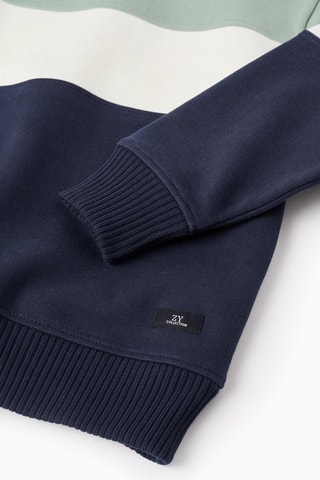 Fleece sweater - Zeegroen