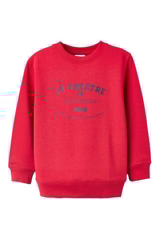 Fleece Sweater - Rood