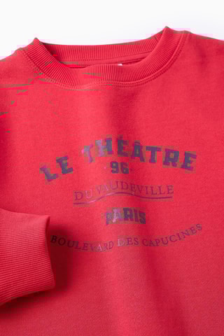Fleece Sweater - Rood