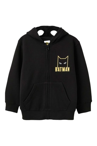 Sweater met Capuchon Batman Justice League DC Comics - Zwart