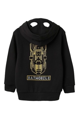 Sweater met Capuchon Batman Justice League DC Comics - Zwart