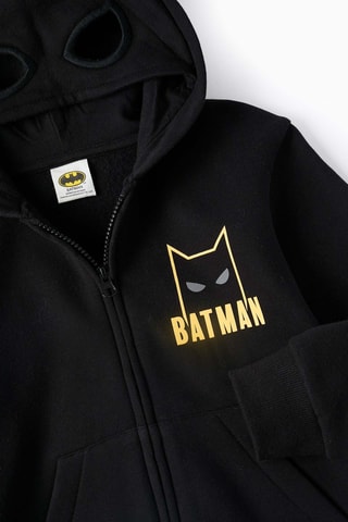 Sweater met Capuchon Batman Justice League DC Comics - Zwart