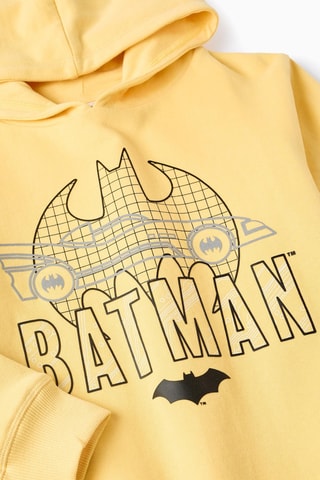 Sweater met Capuchon Batman Justice League DC Comics - Geel 