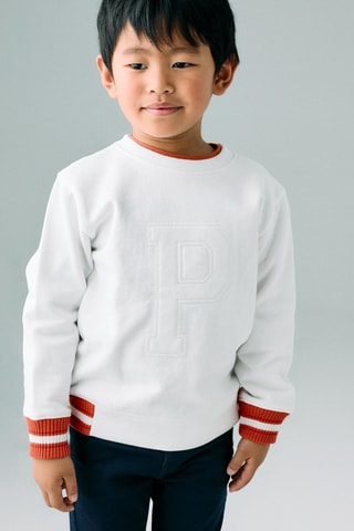 Fleece Sweater - Wit
