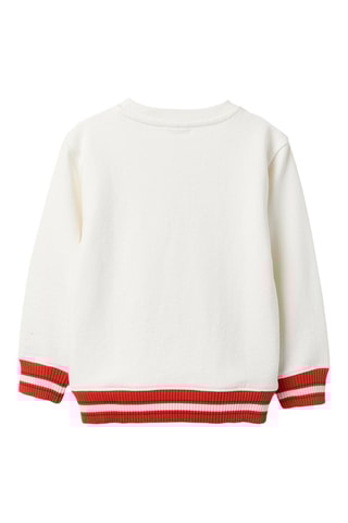 Fleece Sweater - Wit