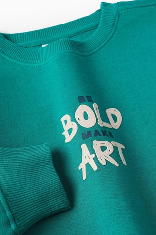 Sweat polaire - Vert foncé