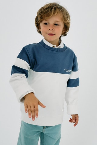 Sweat polaire - bleu cobalt