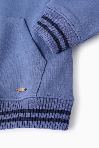 Sweat à capuche - Bleu cobalt