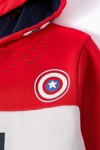 Sweat Captain America Avengers Marvel - Rouge
