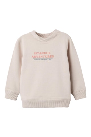 Fleece Sweater - Lichtgrijs