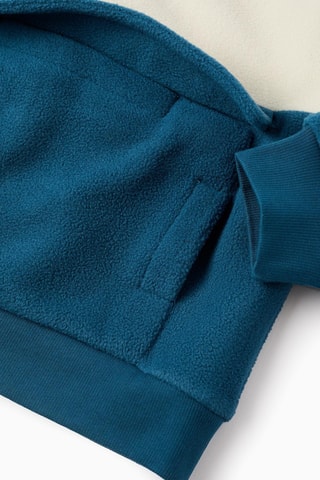 Fleece sweater - Donkerblauw