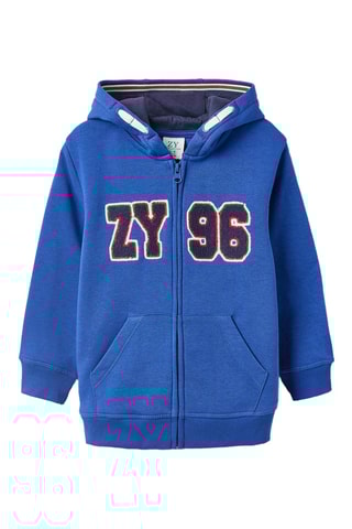 Sweat à capuche - Bleu foncé