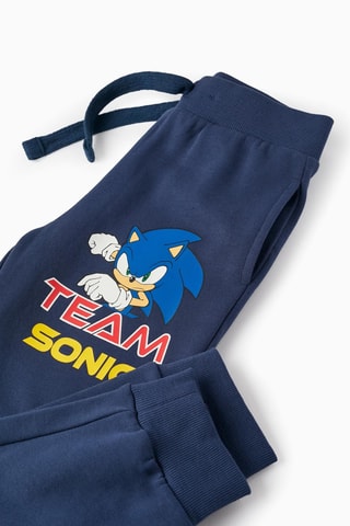 Fleece Joggingbroek Sonic - Marineblauw