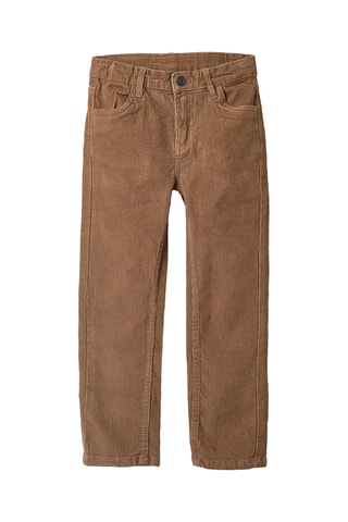 Velours Broek - Beige